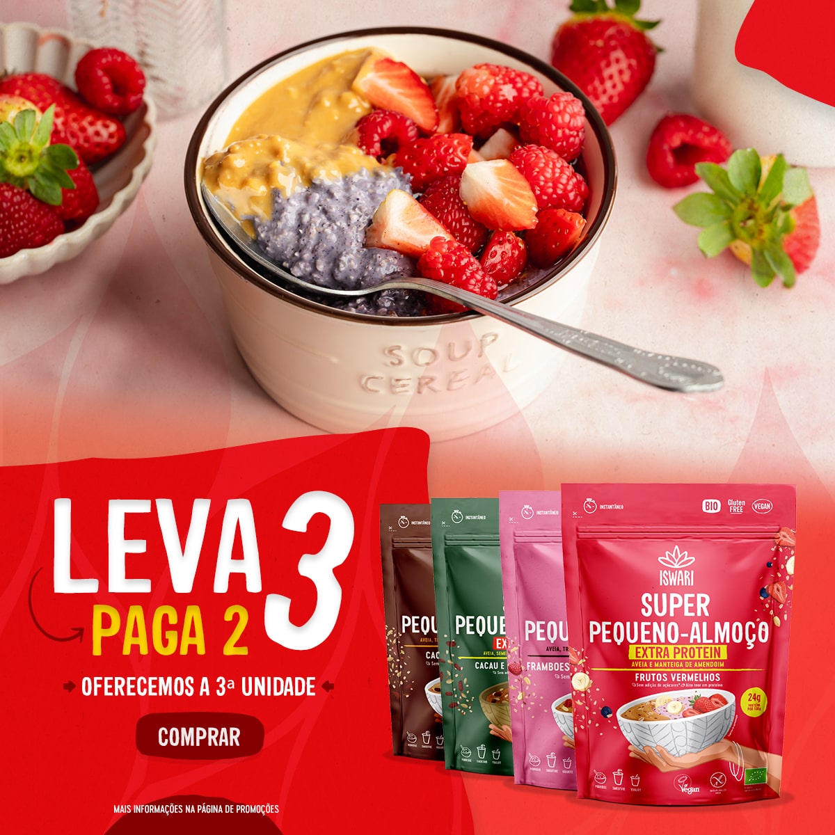 3ª unidade de Super Pequeno-Almoço GRÁTIS